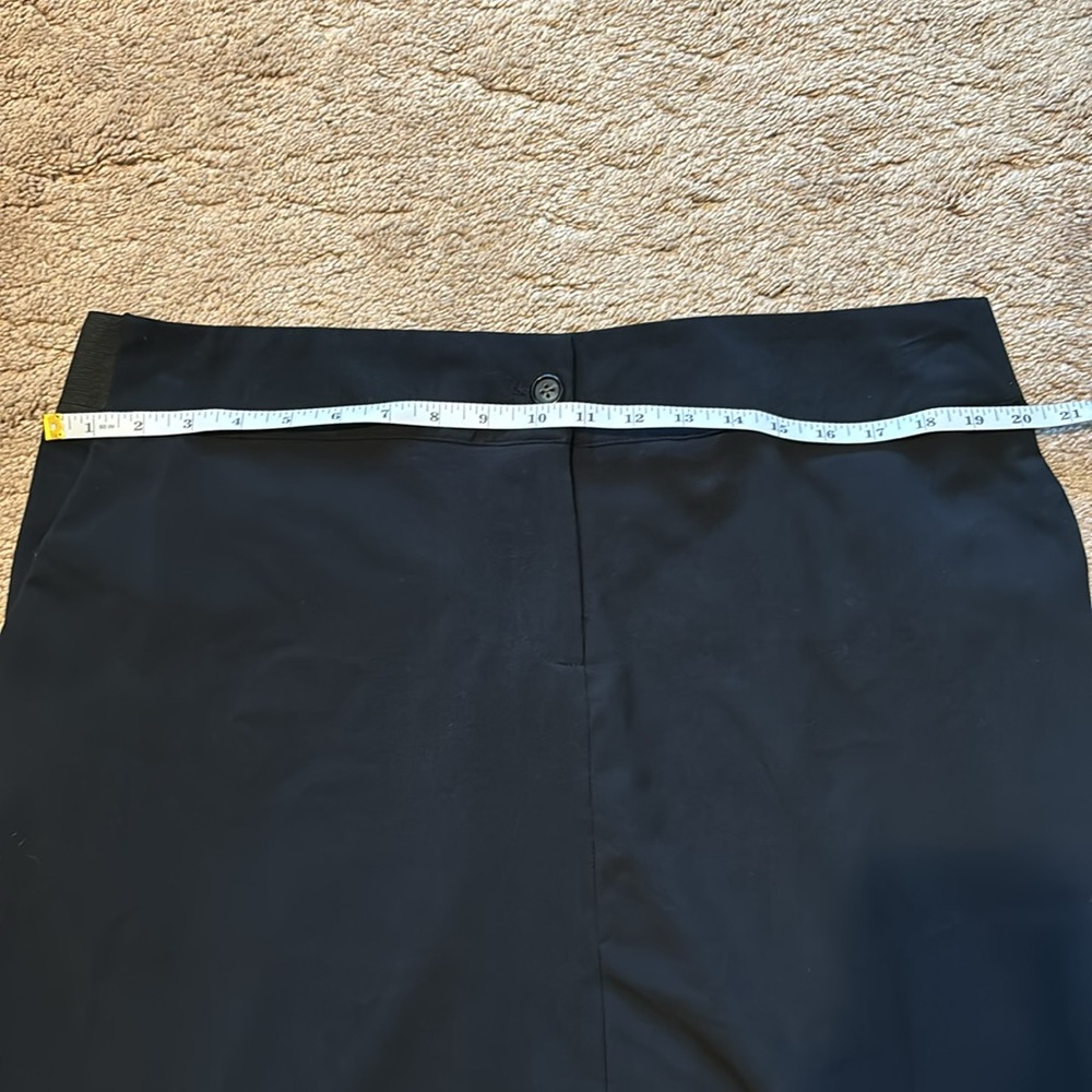 Jessica London Black Strechy Waistband Pencil Skirt Size 20 - Picture 9 of 10